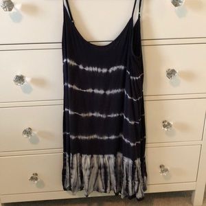 Navy Tie-dye dress